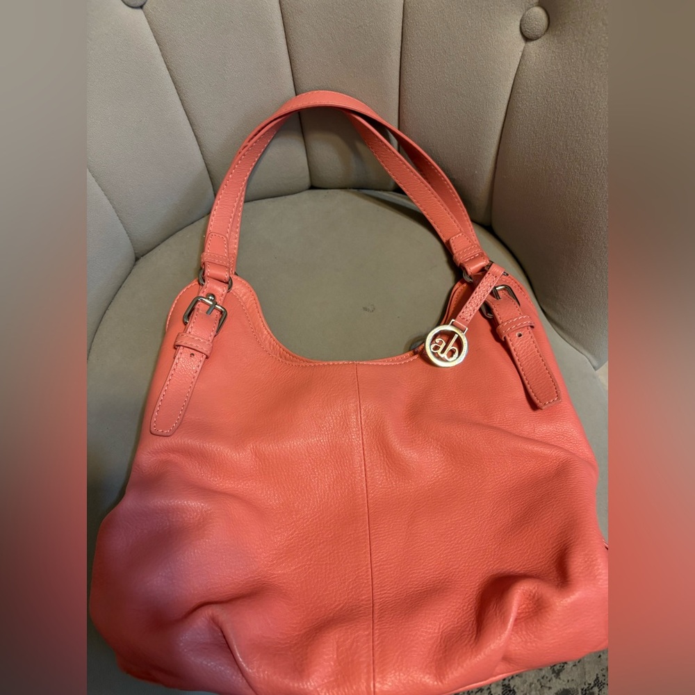 Audrey Brooke Coral Shoulder Bag